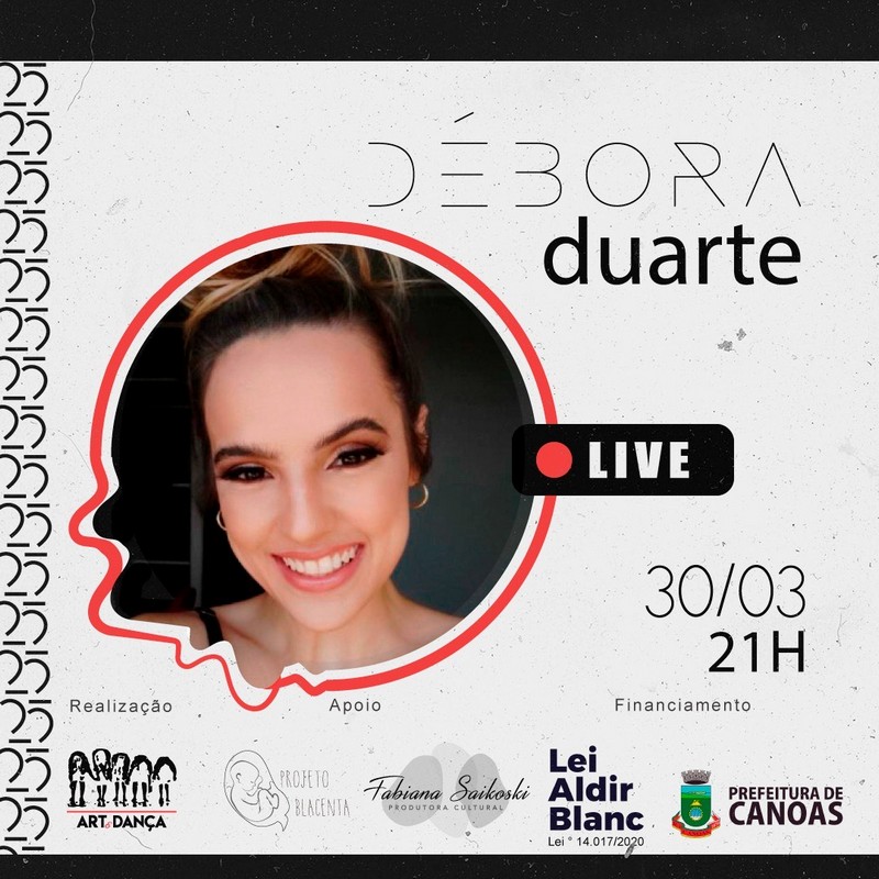 LIVE COM DÉBORA DUARTE E EQUIPE