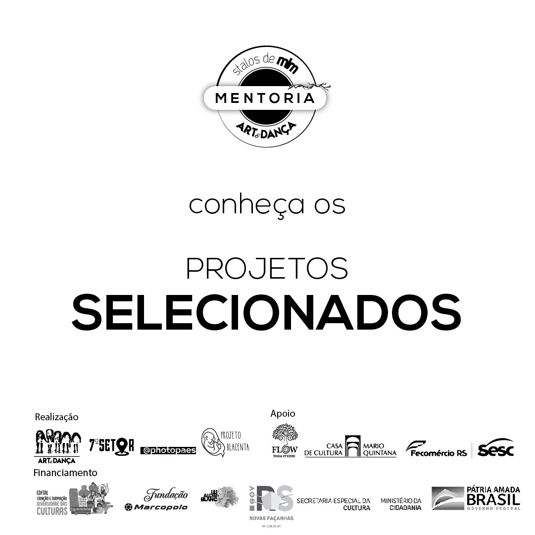 Projetos Selecionados